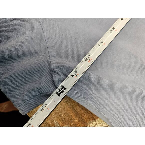 Polo By Ralph Lauren Vintage 90's Perwinkle Blue Long Sleeve Shirt Mens size XL - Picture 8 of 9